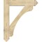 Ekena Millwork Legacy Arts & Crafts Rough Sawn Bracket, Douglas Fir, 6"W x 38"D x 46"H BKT06X38X46LEC03RDF - alternate 4